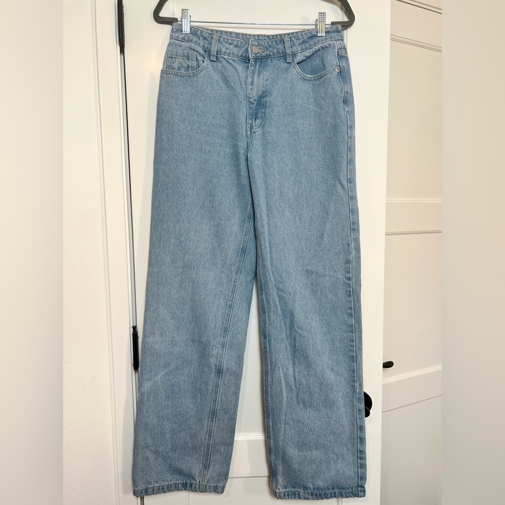 Princess Polly Wide Leg High Rise Denim (6)